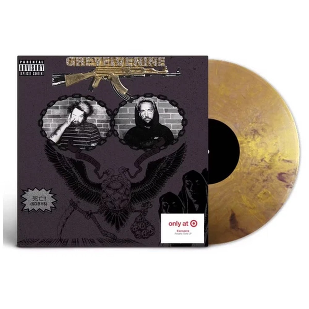 $uicideboy$ - Stop Staring At The Shadows Gold Color Vinyl LP Suicideboys