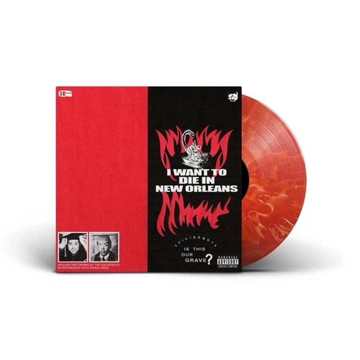 $uicideboy$ - I Want To Die In New Orleans Brand New Sealed Ruby Ghost Vinyl LP