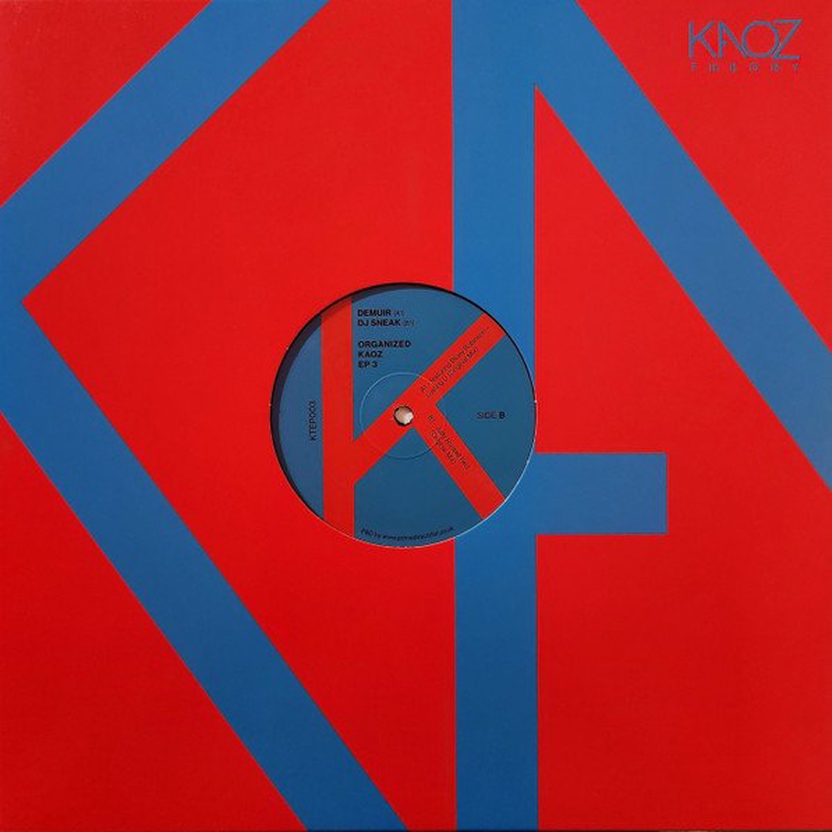 Demuir Featuring Bluey Robinson / DJ Sneak - Organized Kaoz EP 3