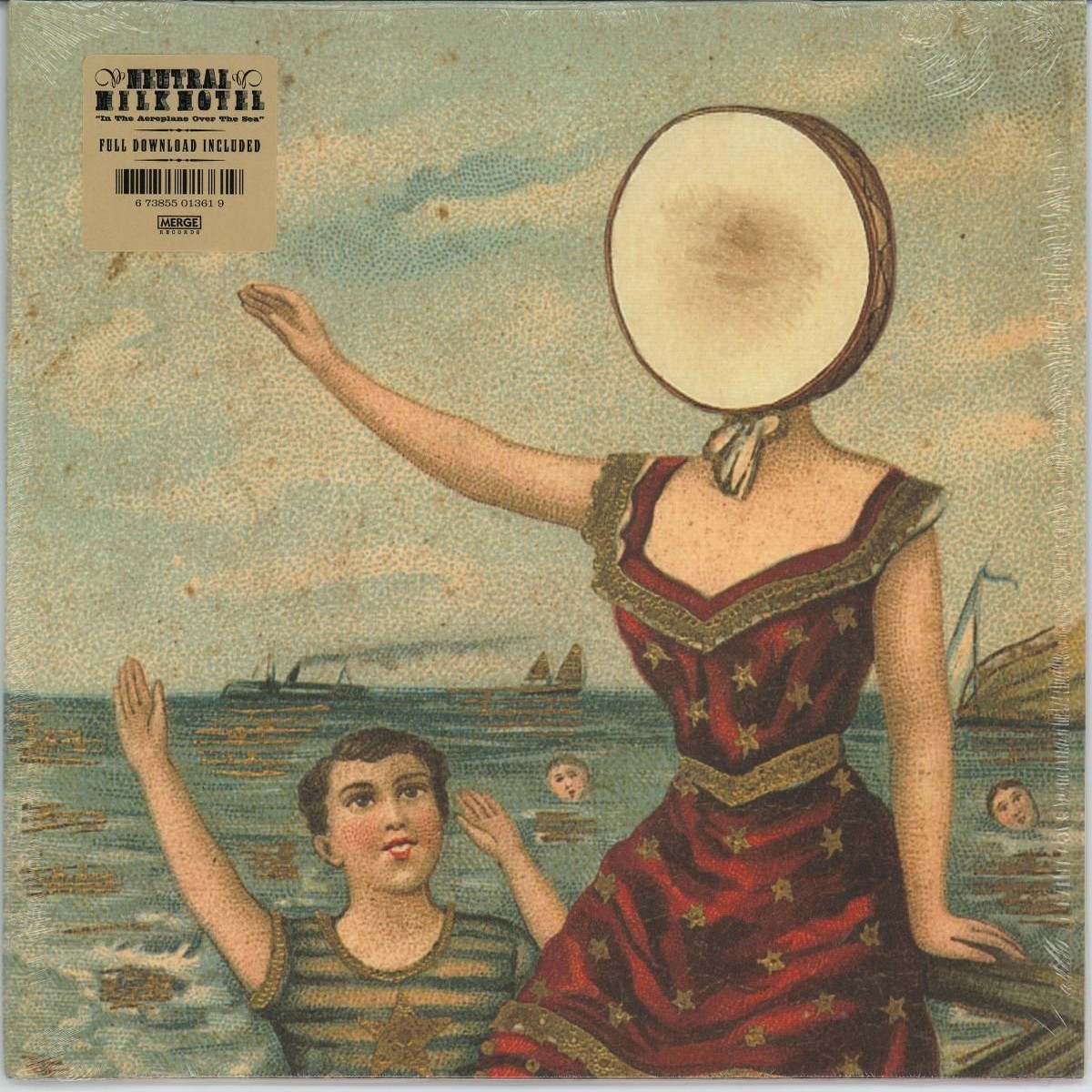 Hot Sale Neutral Milk Hotel - In The Aeroplane Over The Sea (VG+)
