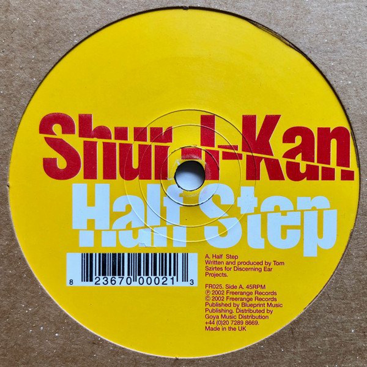 Shur-i-kan - Half Step